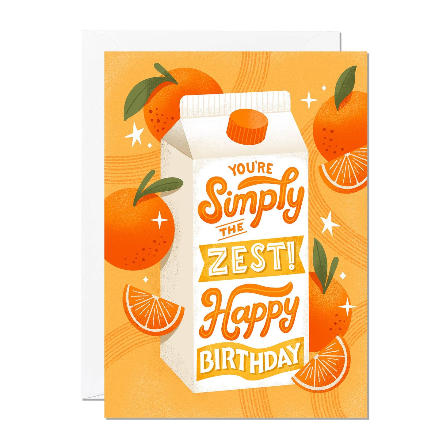 Simply The Zest Birthday Card by Jess Miller & Ricicle Cards