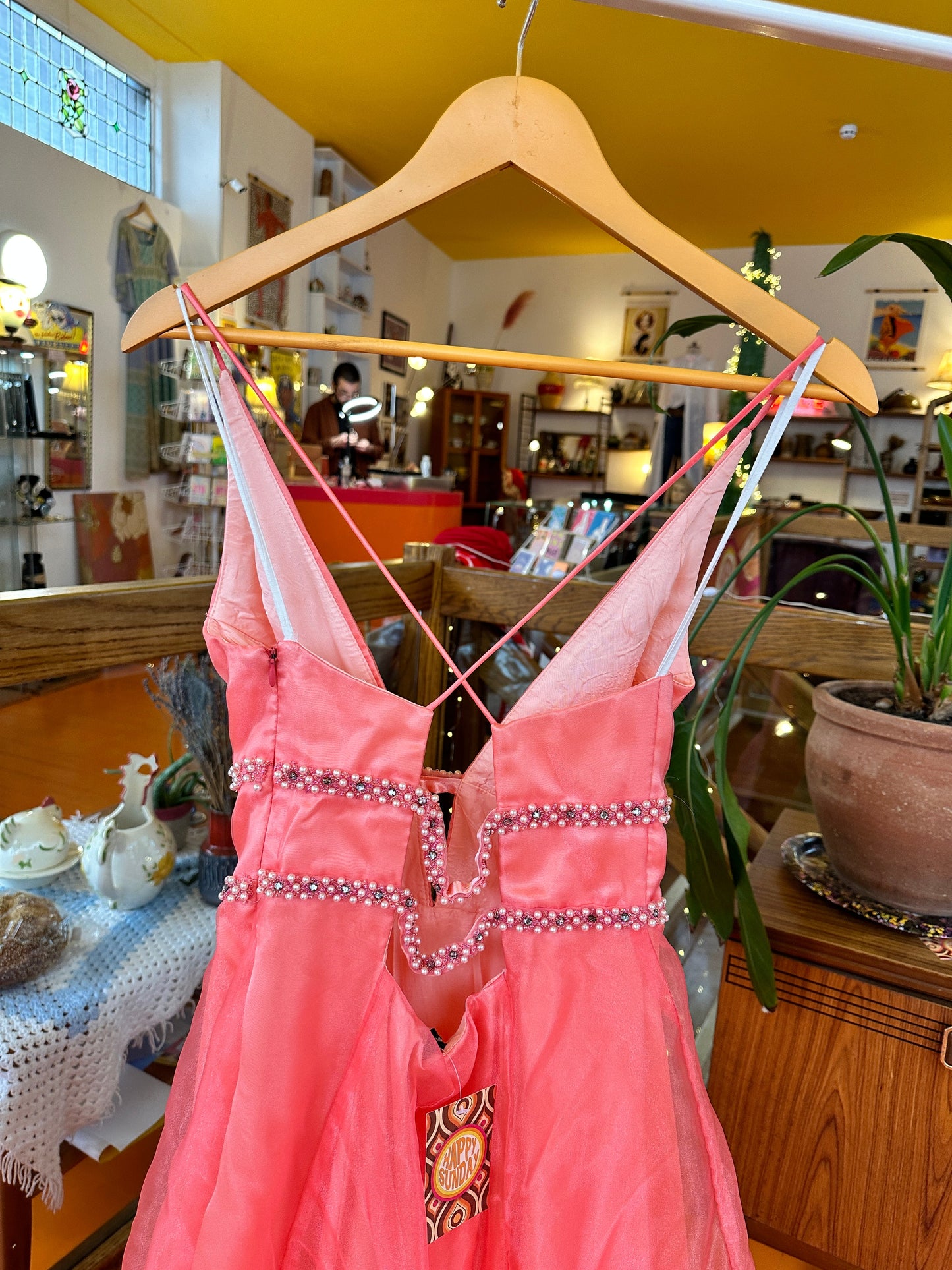 Incredible Pink Ball Gown Prom Dress