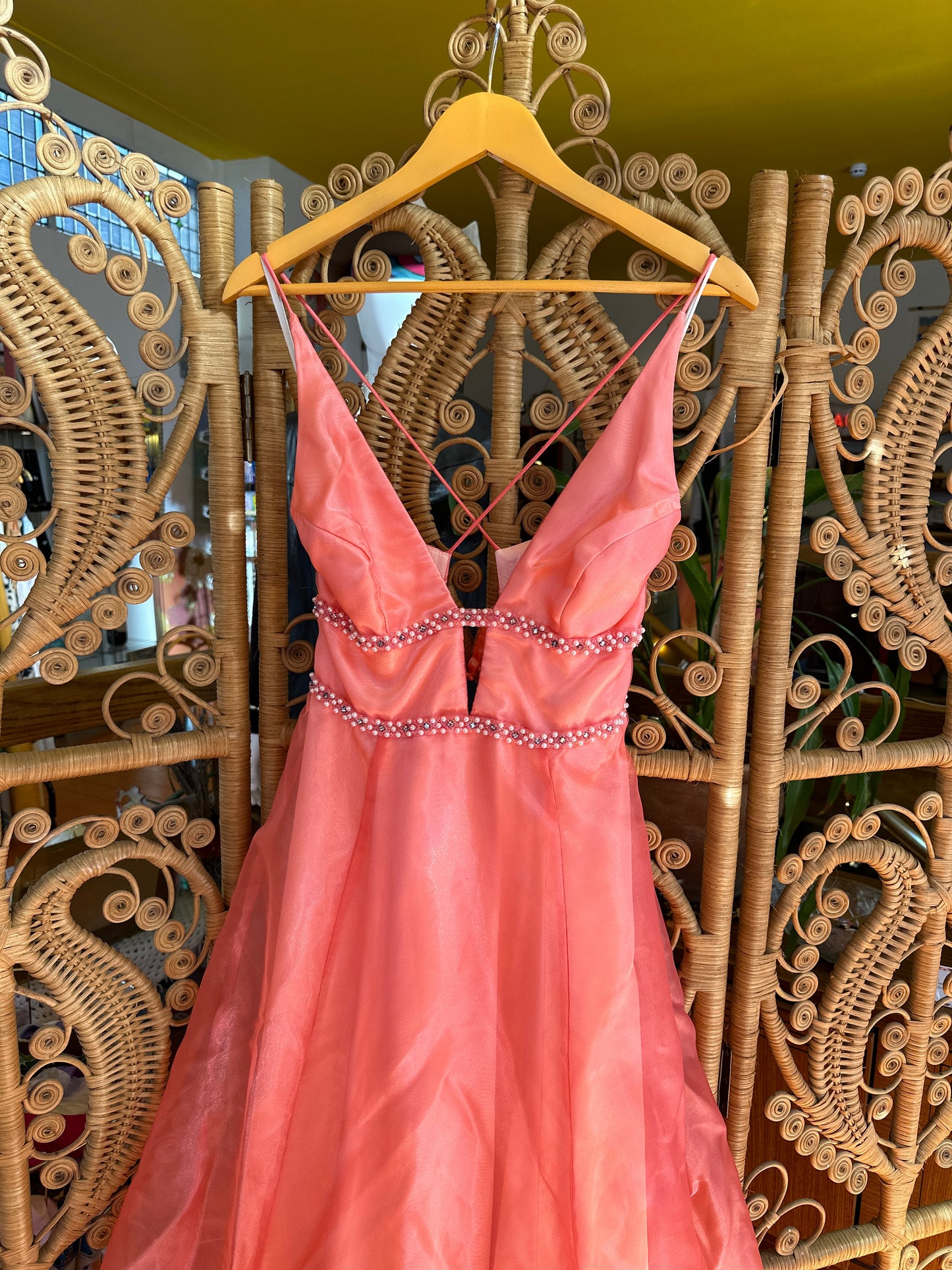 Incredible Pink Ball Gown Prom Dress