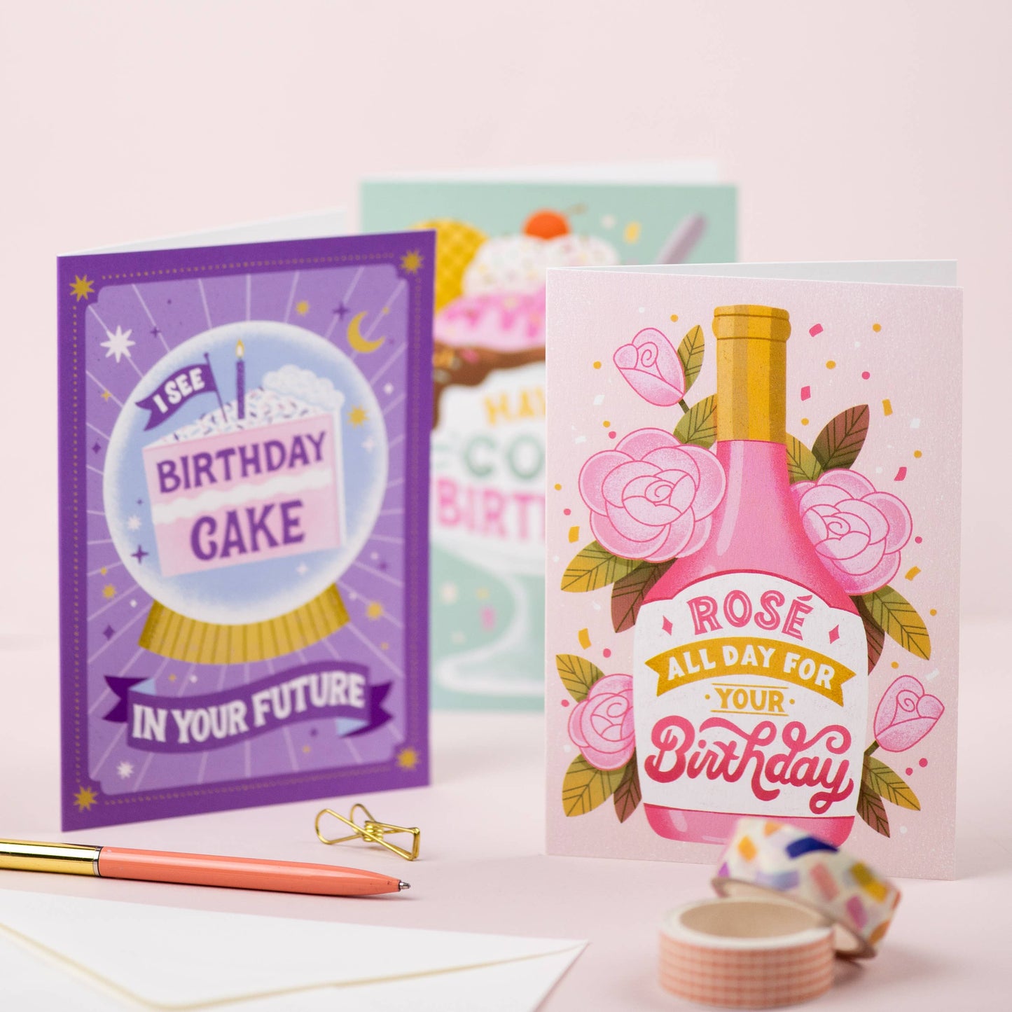 Cake In Your Future Birthday Card by Jess Miller & Ricicle Cards