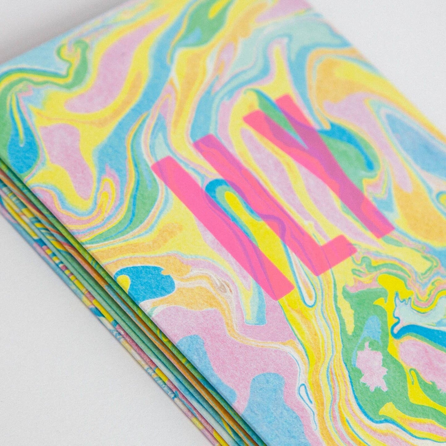 ILY Handmade Letterpress Greeting Card by Nice & Graphic