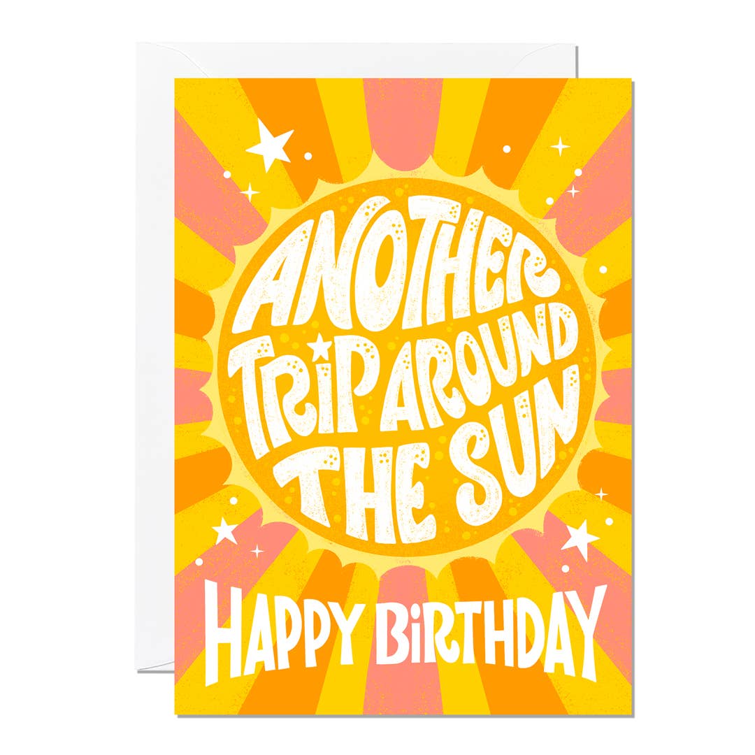 Another Trip Birthday Card by Jess Miller & Ricicle Cards