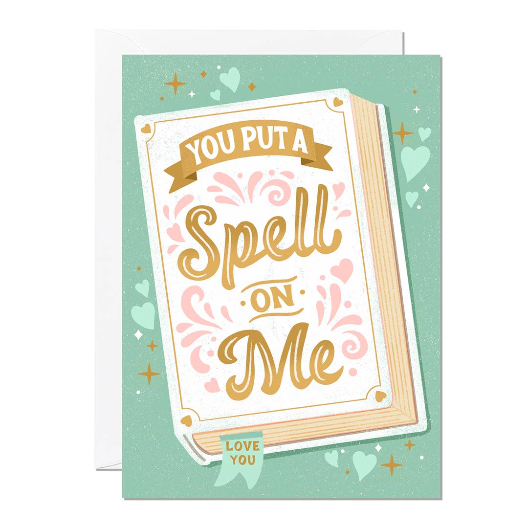 You Put A Spell On Me Valentines Card by Jess Miller & Ricicle Cards