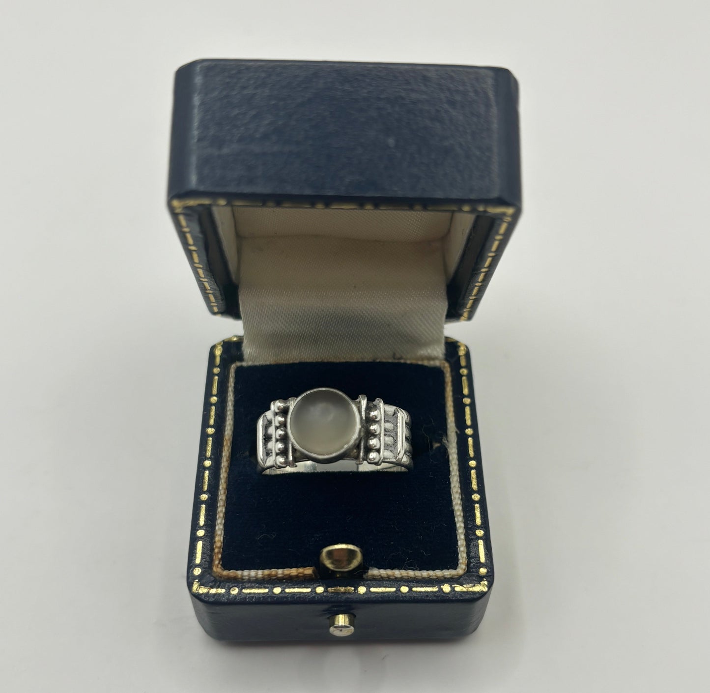 =Vintage Sterling Silver Ring, UK Size N