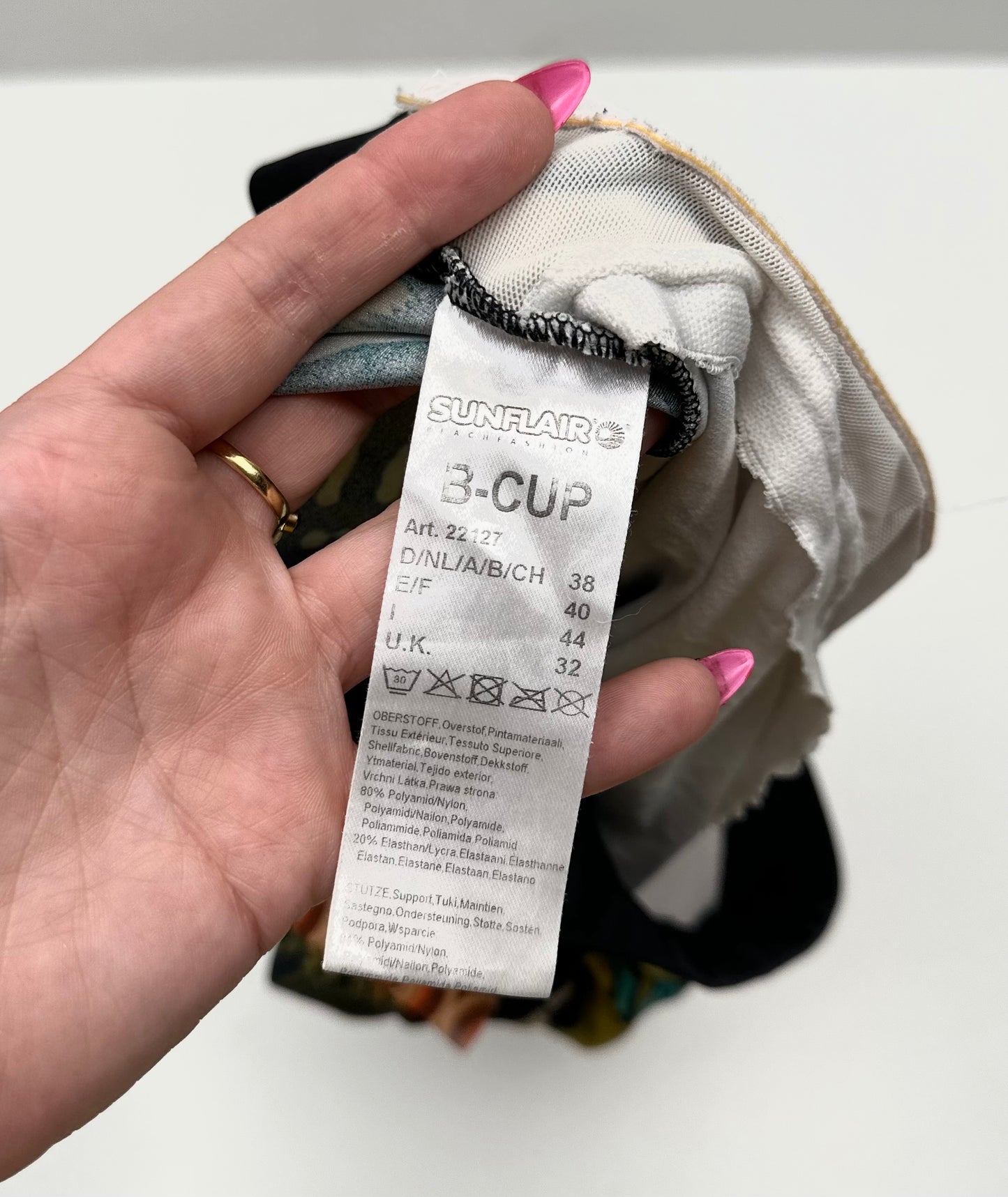 Vintage Bandeau Swimsuit in Wild Animal Print