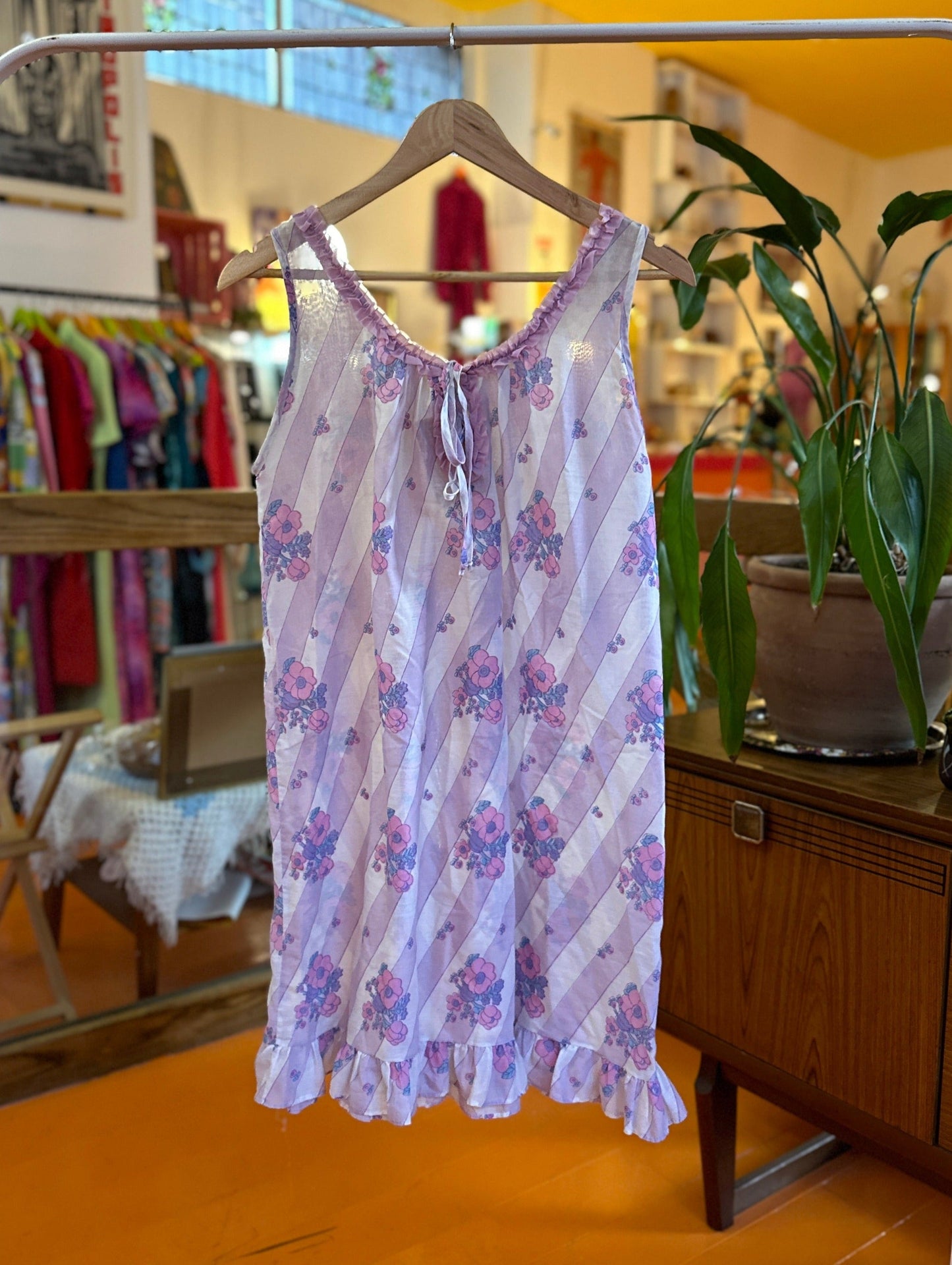 Vintage St Michaels Floral Slip Dress