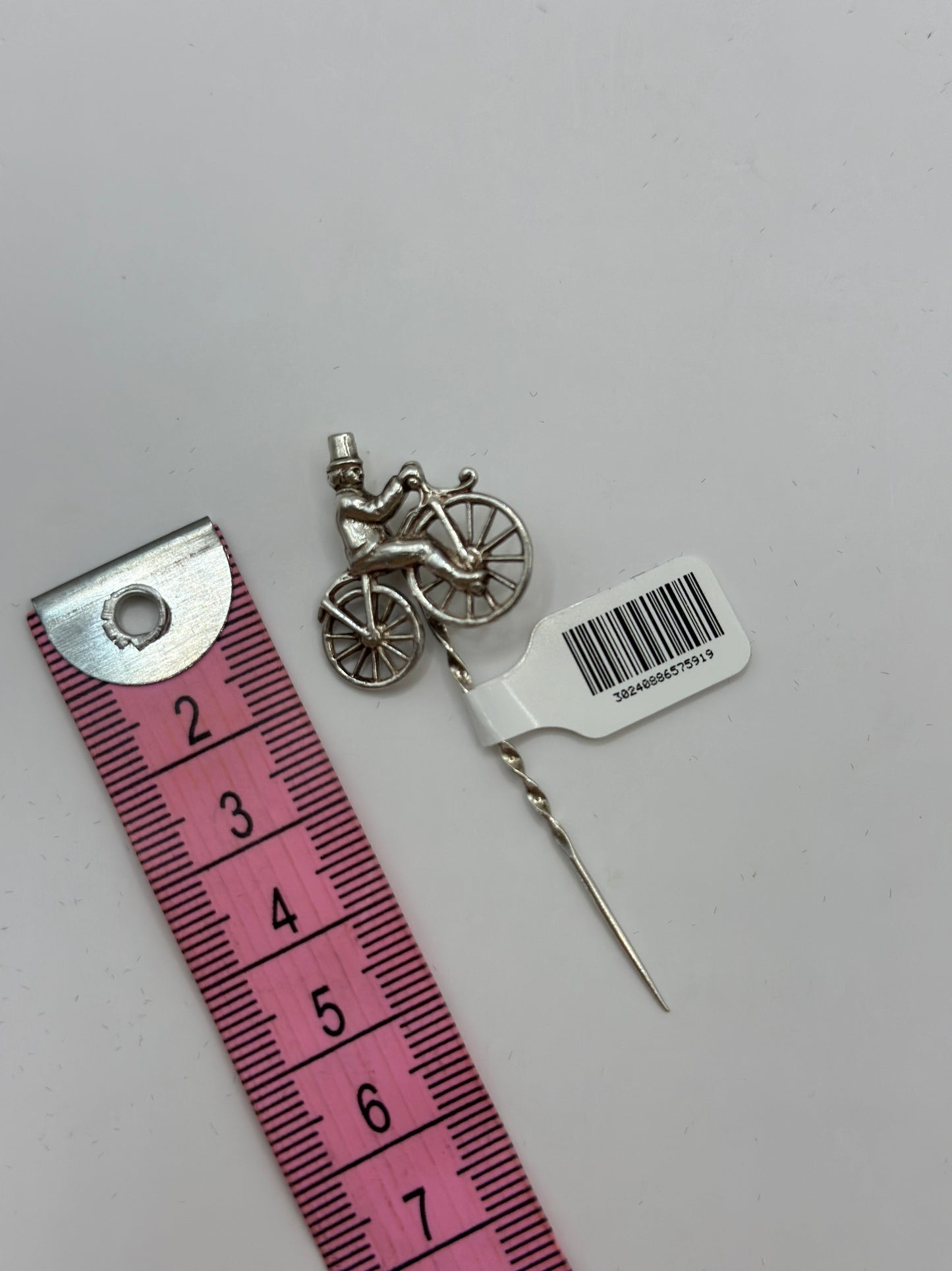 Vintage Sterling Silver Hat/Lapel Pin