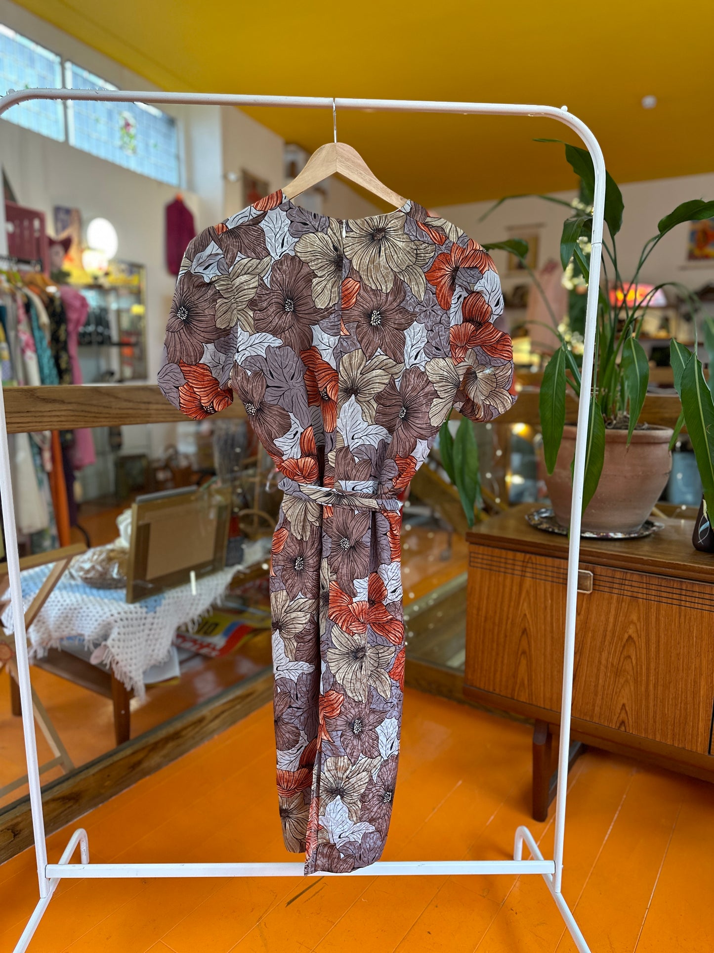 80s Wrap Front Dress