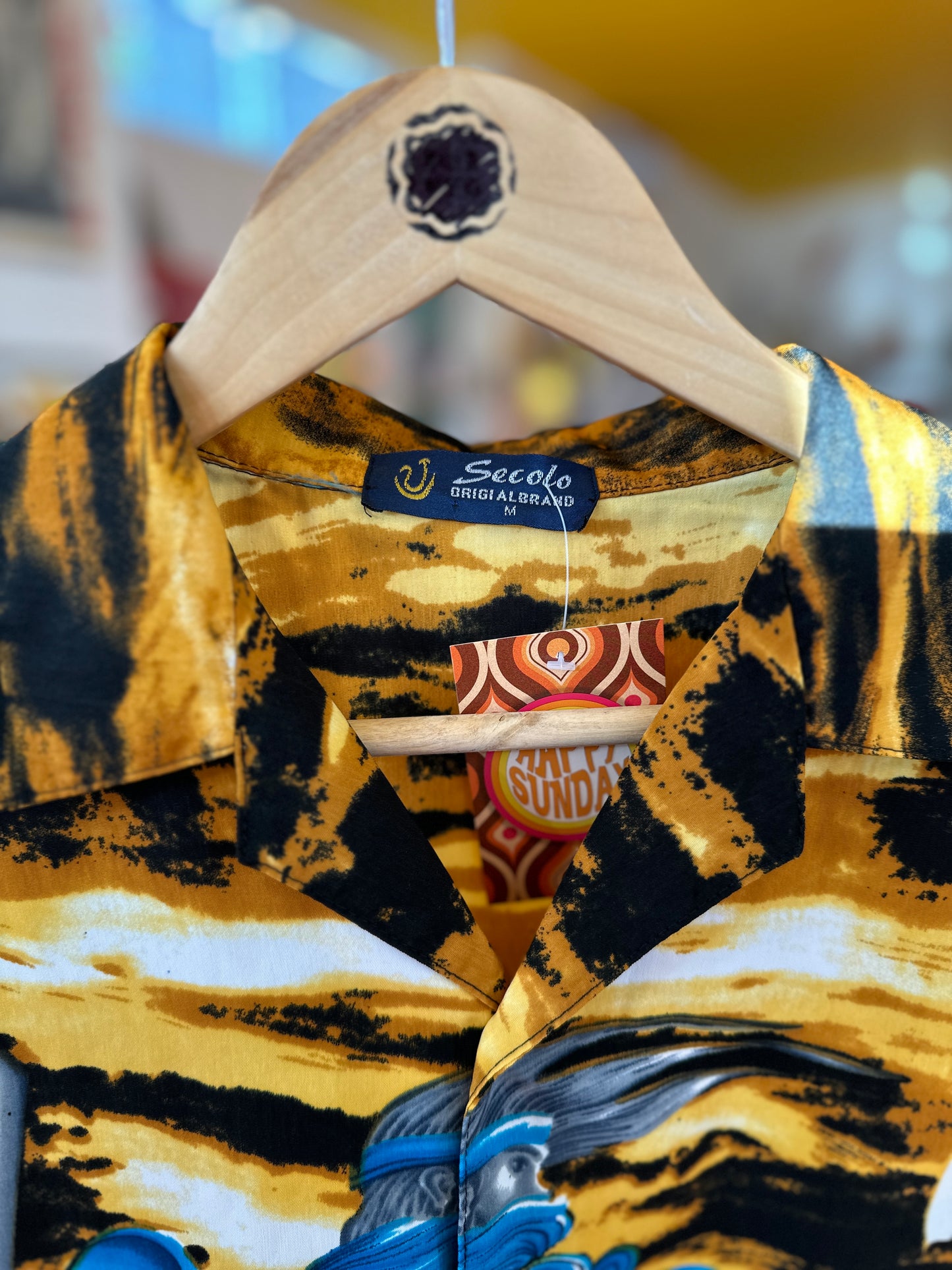 Vintage Crazy Horse Print Shirt