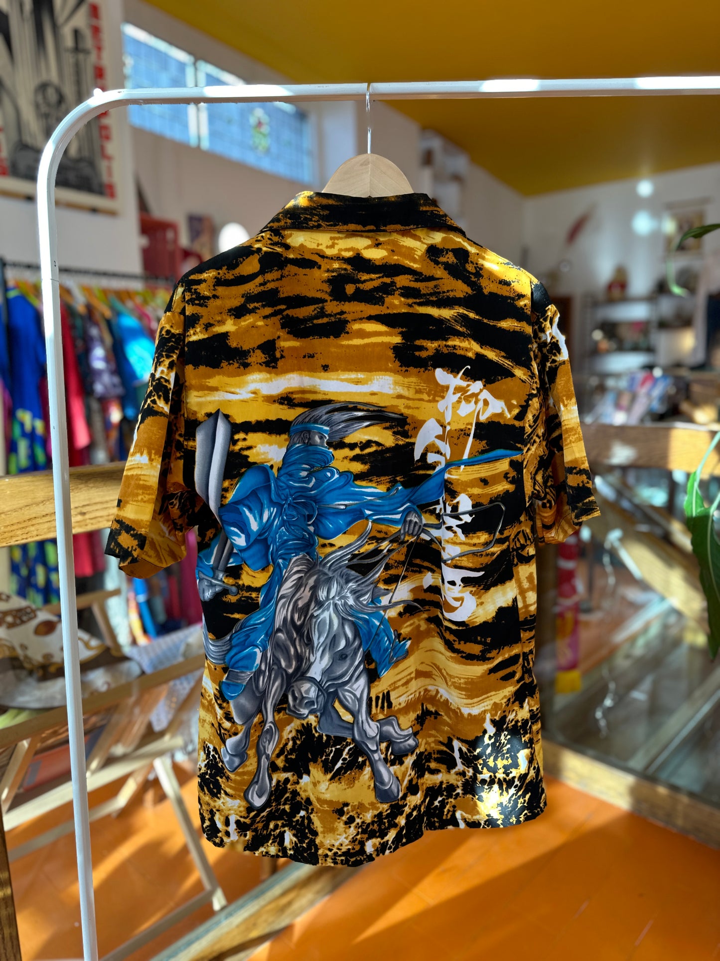 Vintage Crazy Horse Print Shirt