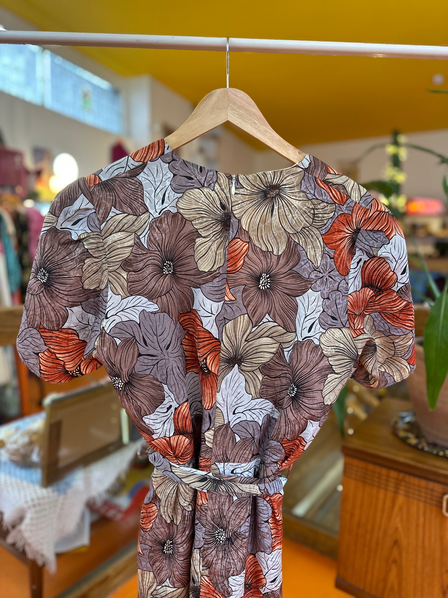 80s Wrap Front Dress