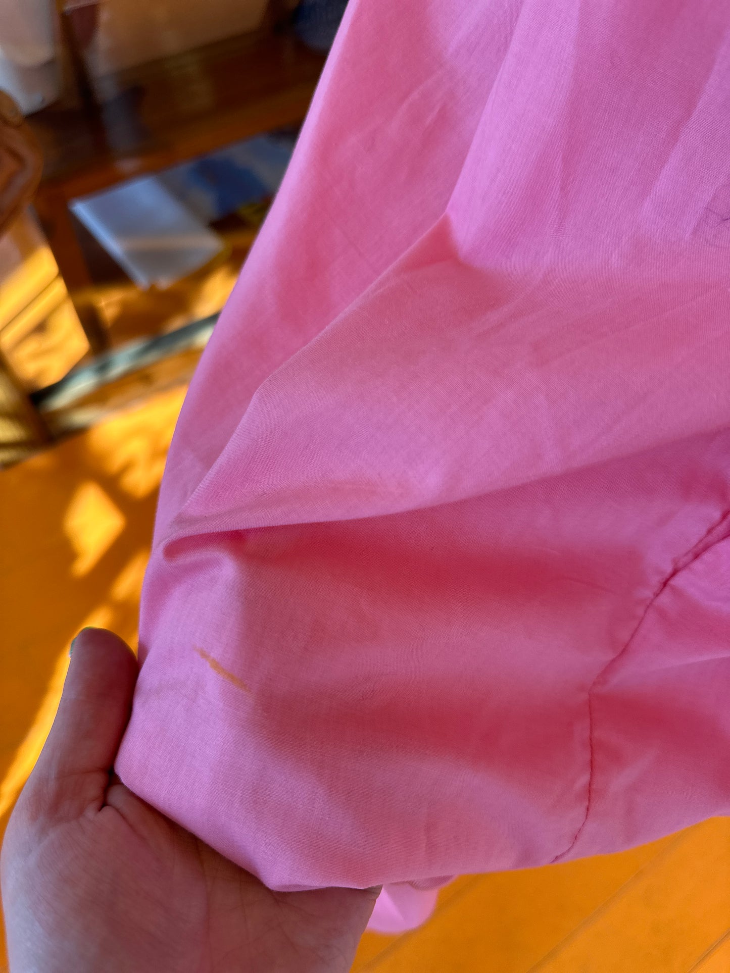 Vintage Pink Nightgown with Embellishments