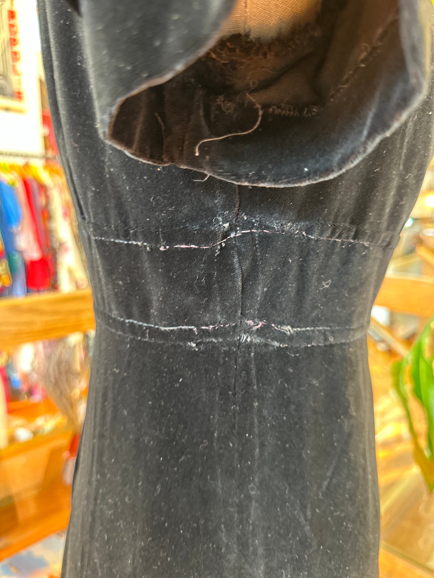 70s Louis Feraud Velvet Gown