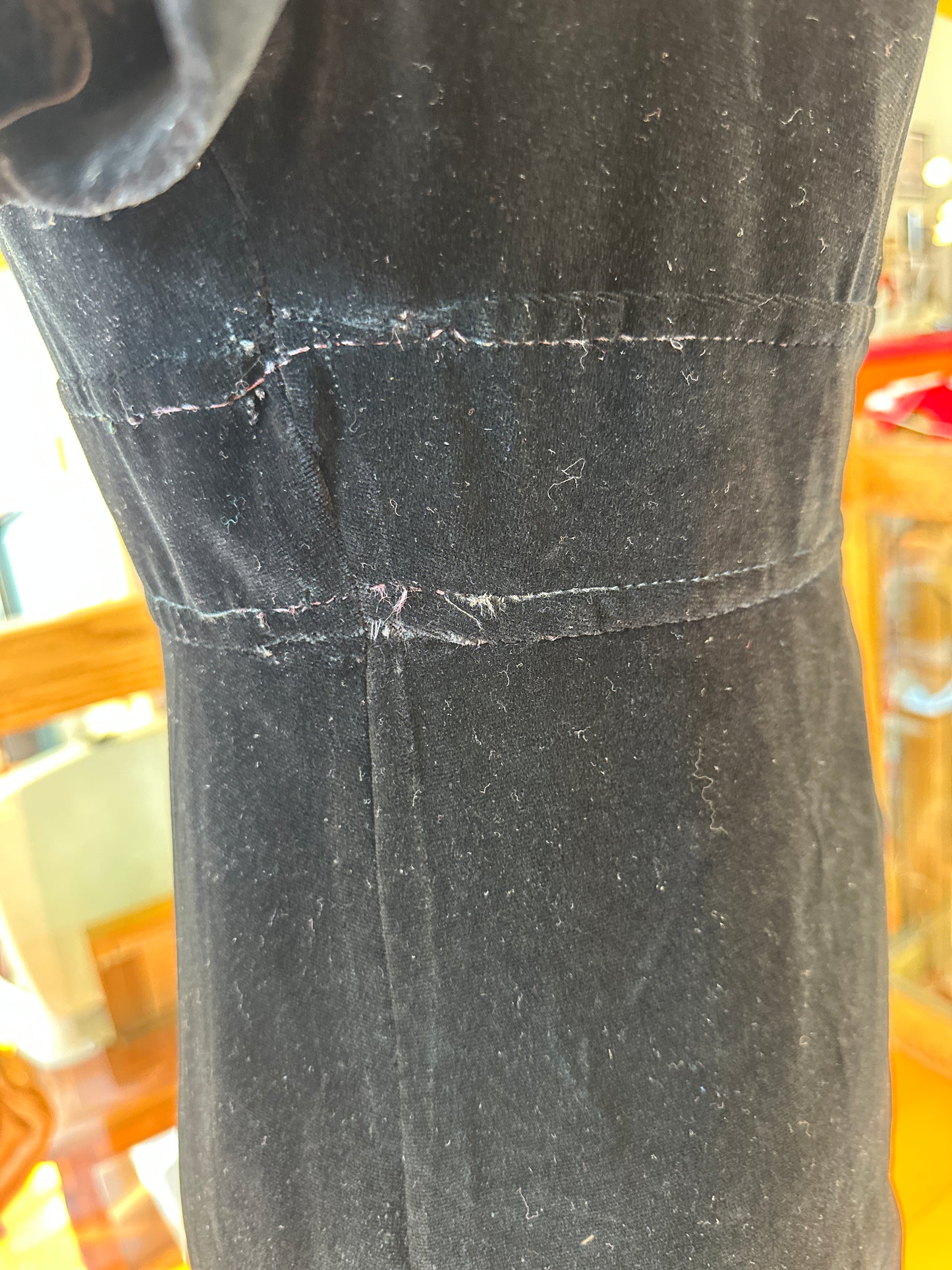70s Louis Feraud Velvet Gown