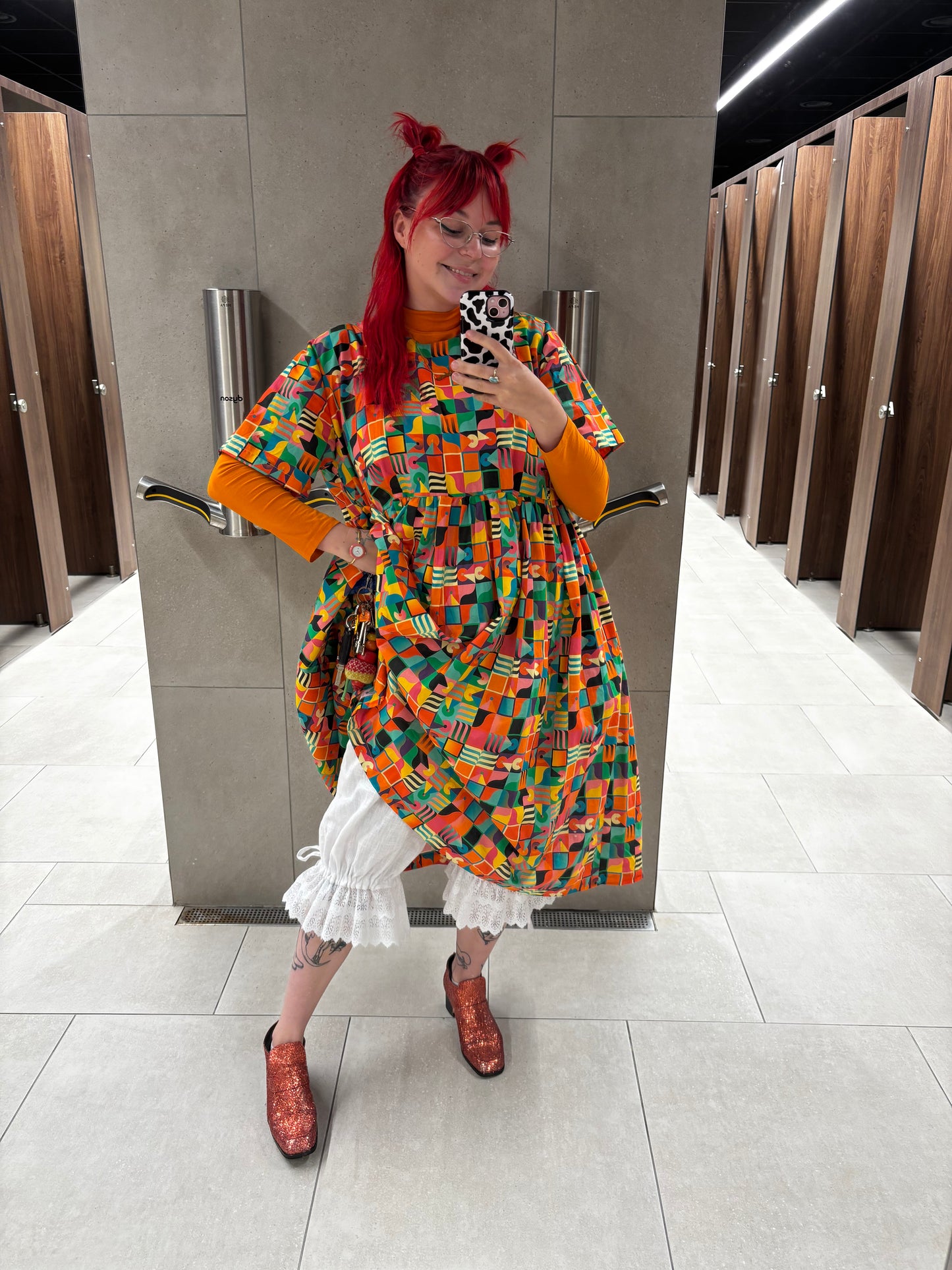 Bloomer Trousers | White Linen with Vintage Lace | Made to order