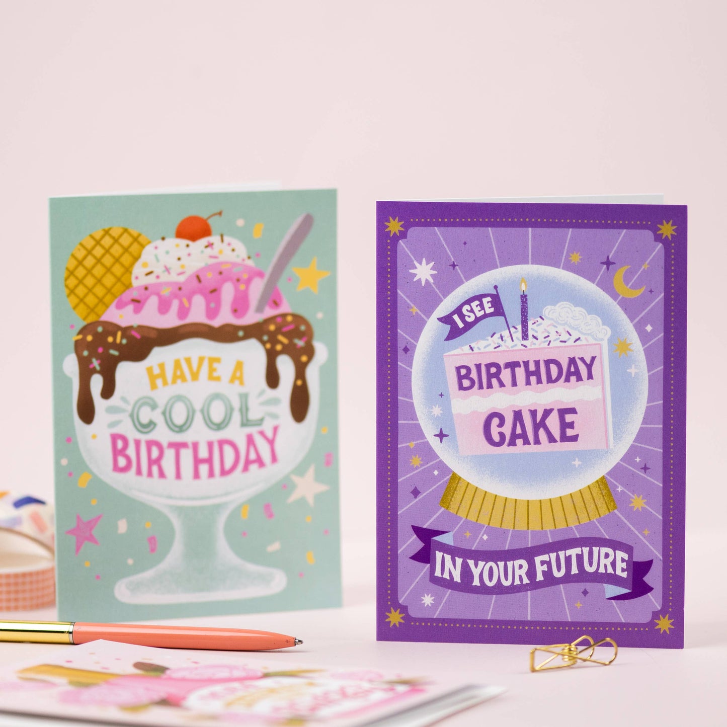Cake In Your Future Birthday Card by Jess Miller & Ricicle Cards