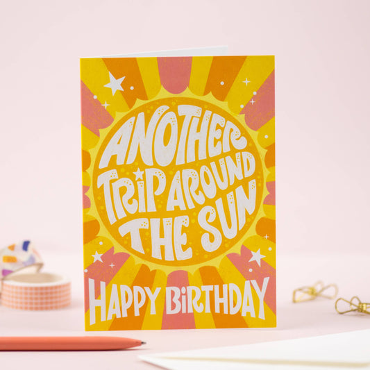 Another Trip Birthday Card by Jess Miller & Ricicle Cards