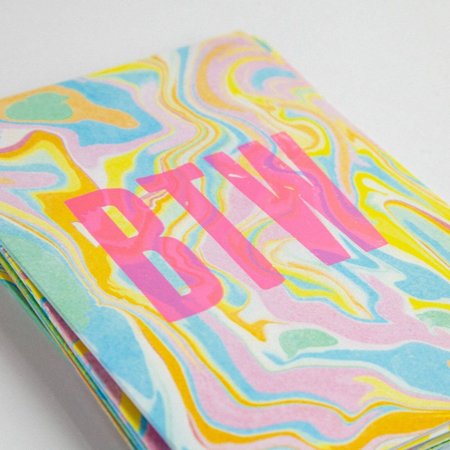 BTW Greeting Card by Nice & Graphic