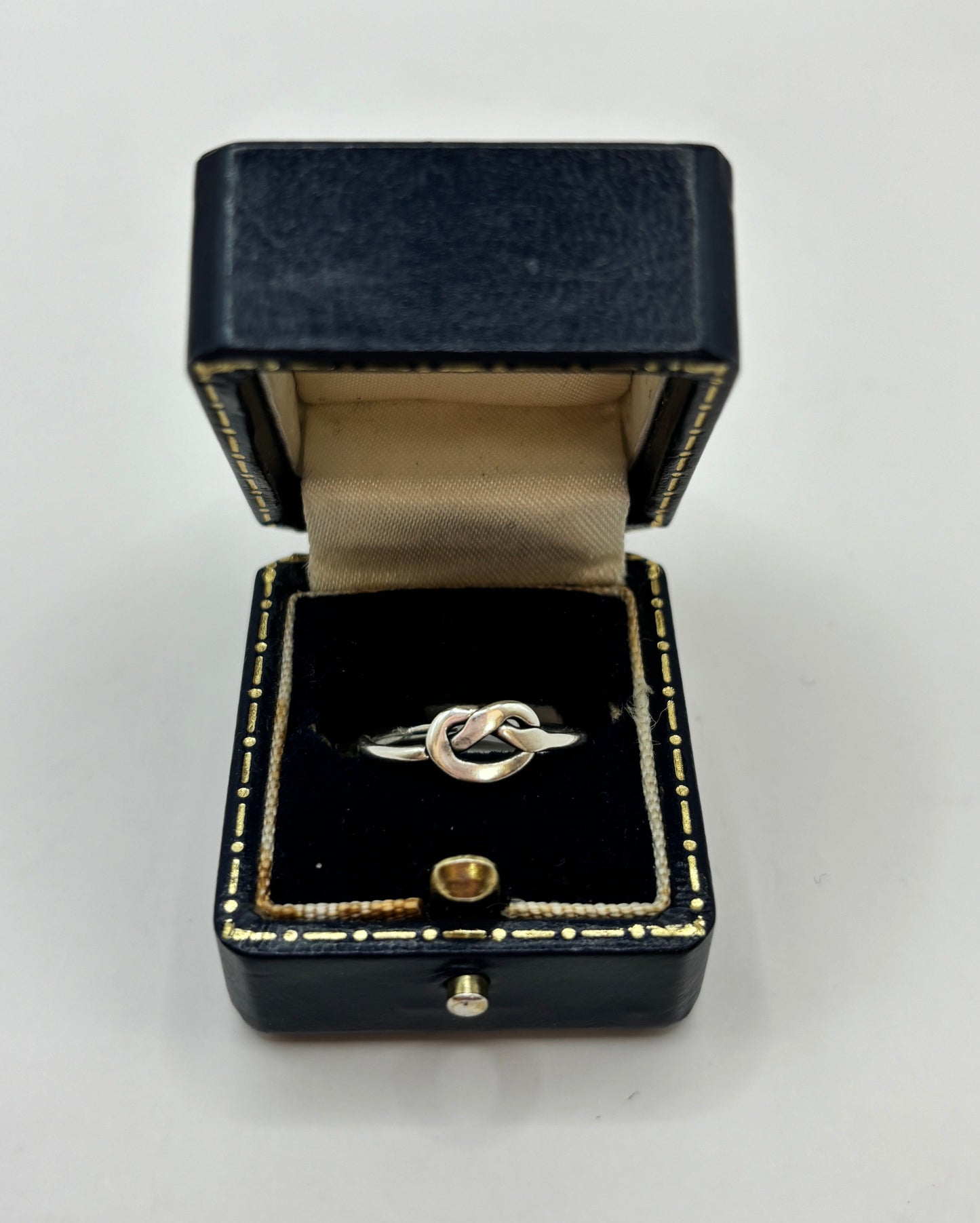 Vintage Sterling Silver Knot Ring, UK Size K