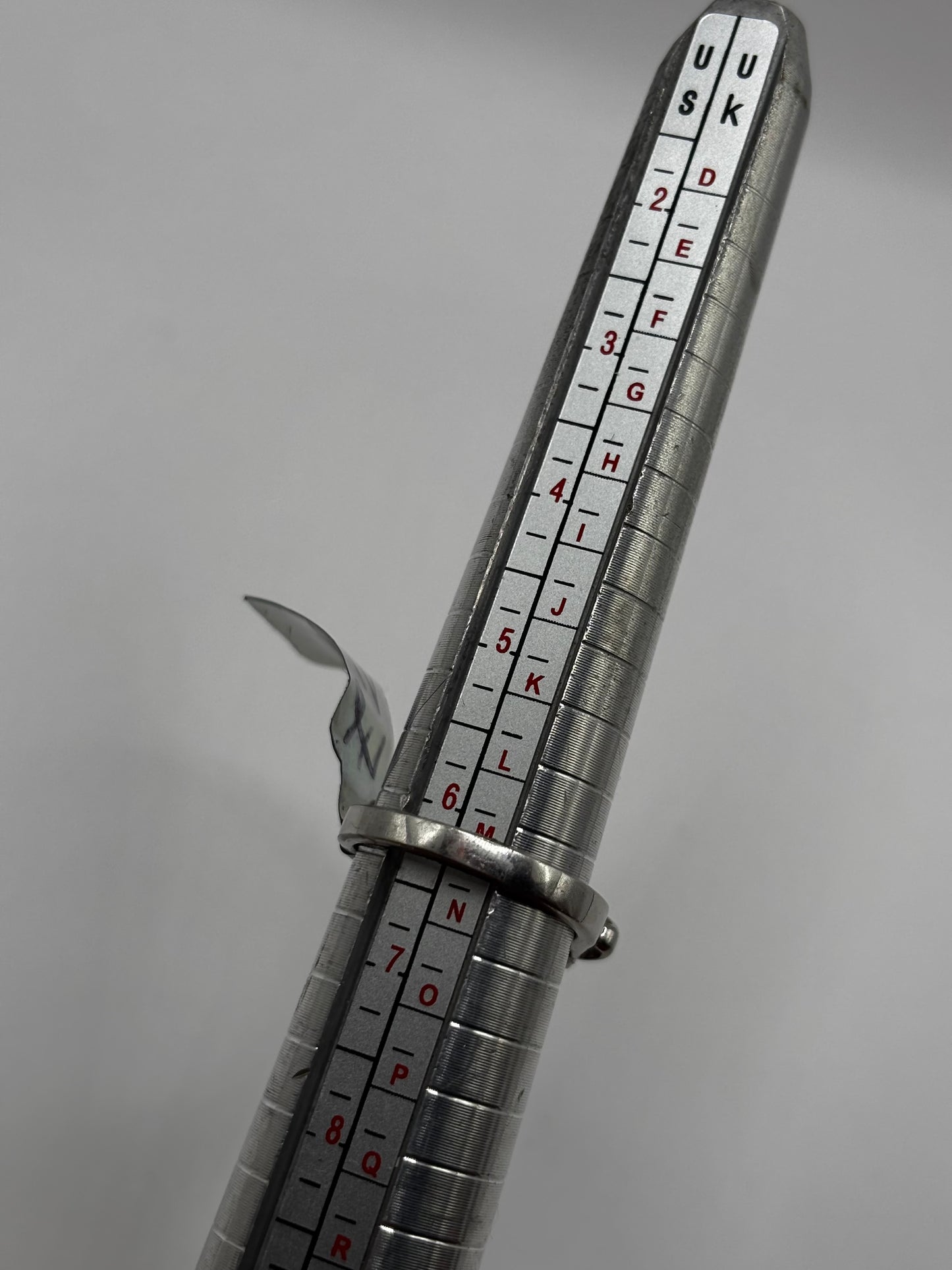 Vintage Sterling Silver Ring with Mystic Topaz, size N