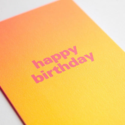 Happy Birthday Greeting Card by Nice & Graphic