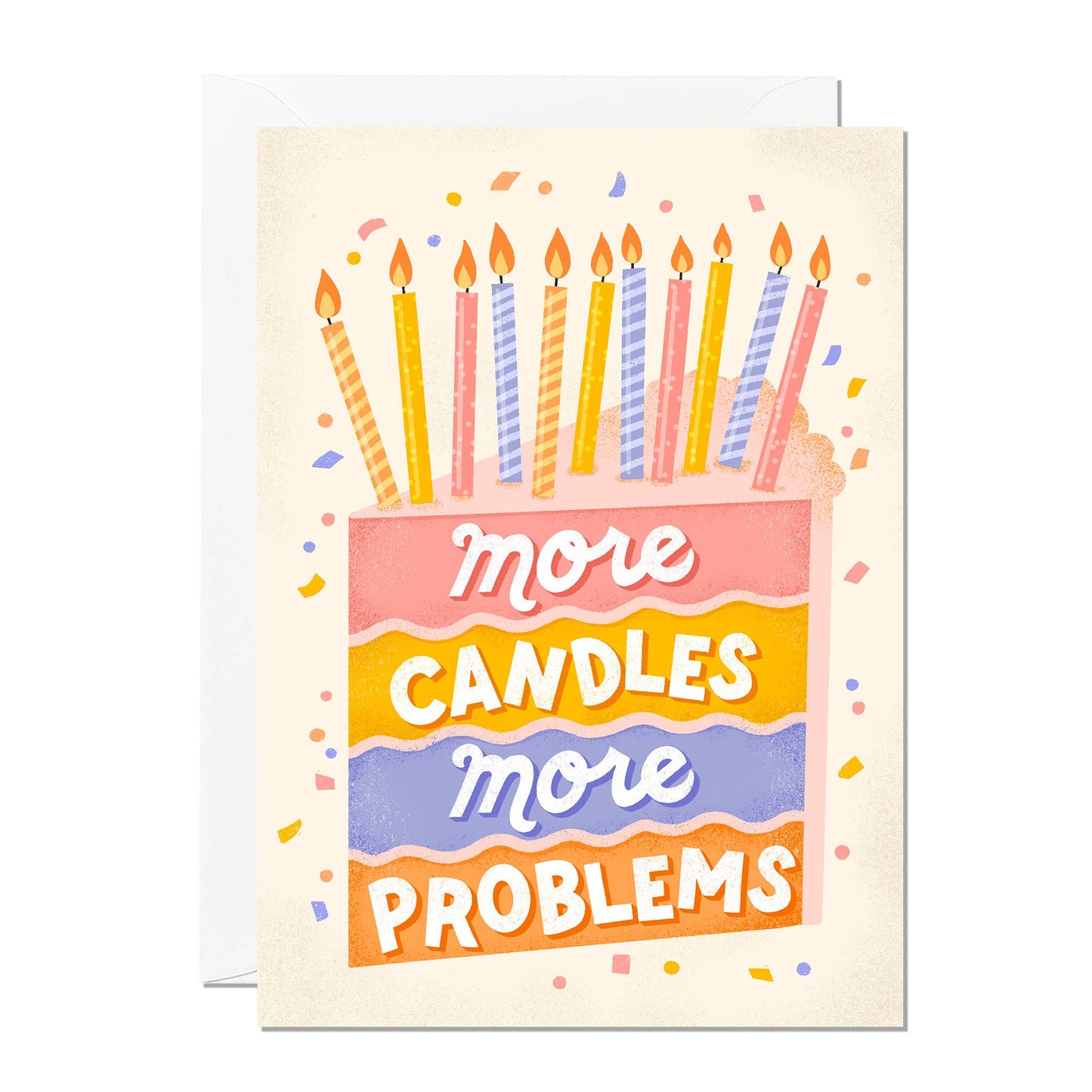 More Candles Birthday Card by Jess Miller & Ricicle Cards