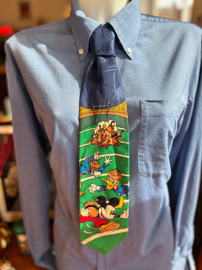 Novelty Tie Disney Characters American Football