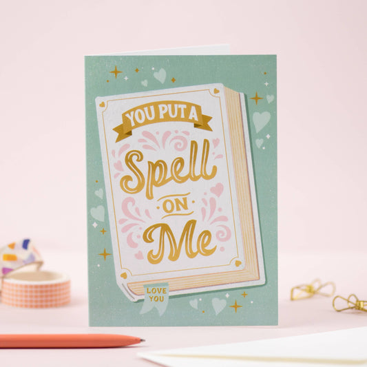 You Put A Spell On Me Valentines Card by Jess Miller & Ricicle Cards