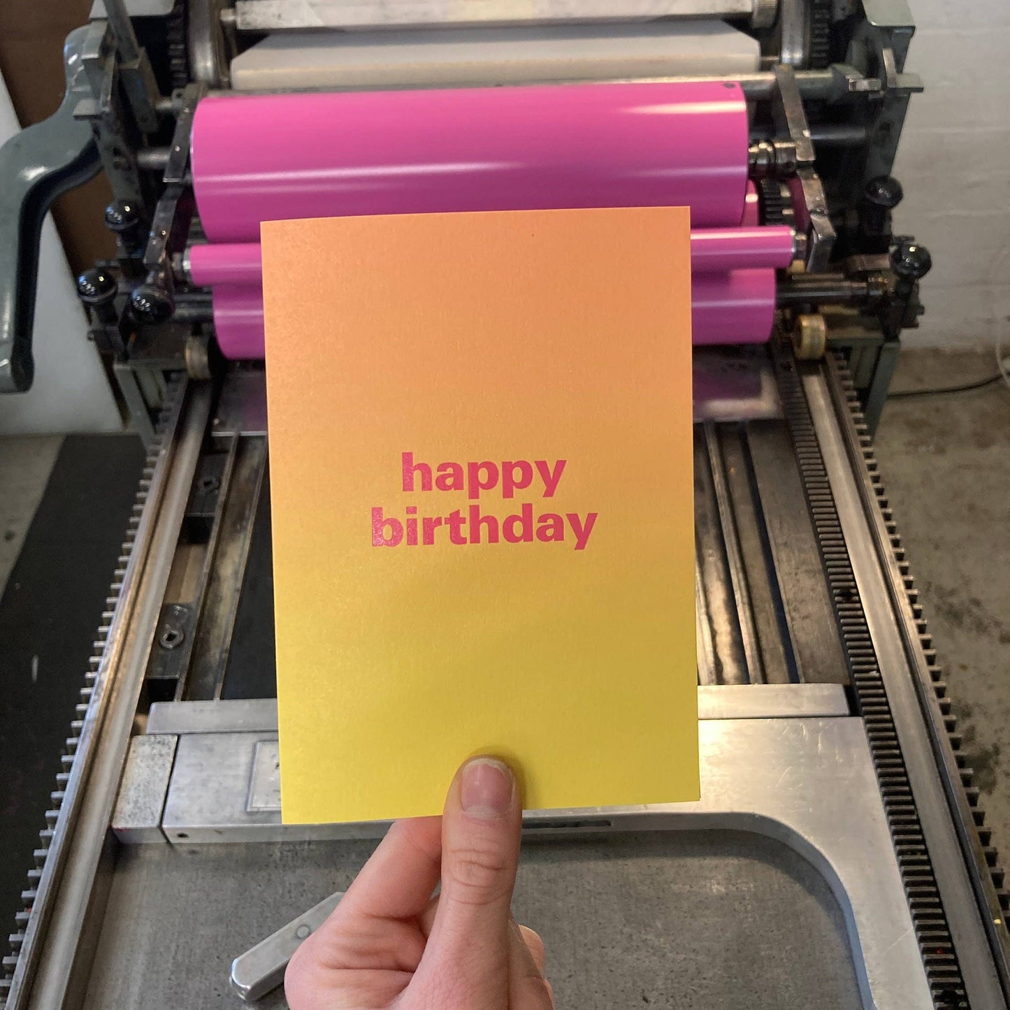 Happy Birthday Greeting Card by Nice & Graphic