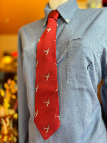 Red Bird Tie