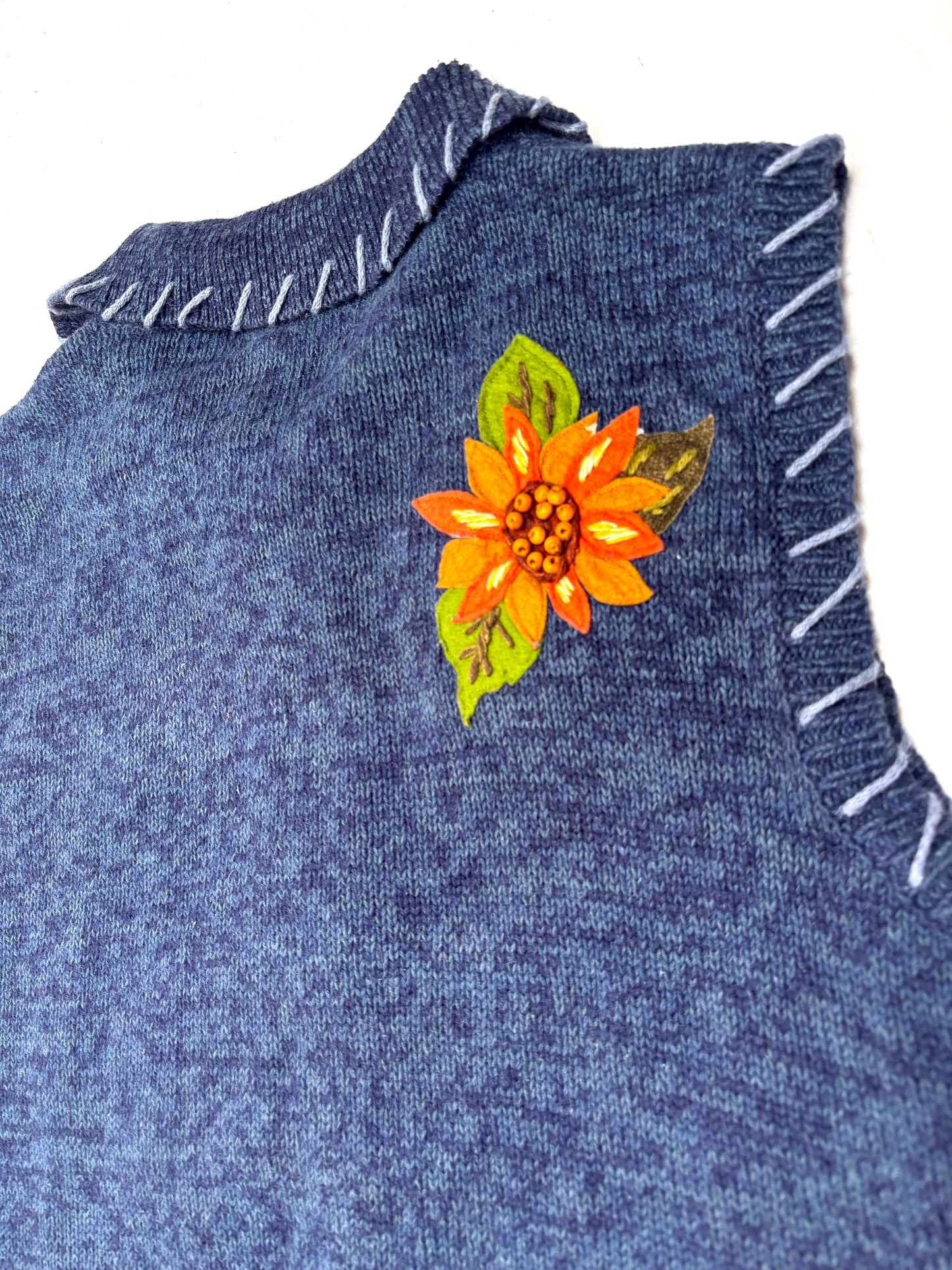 Vintage Fruits & Florals Zipped Waistcoat