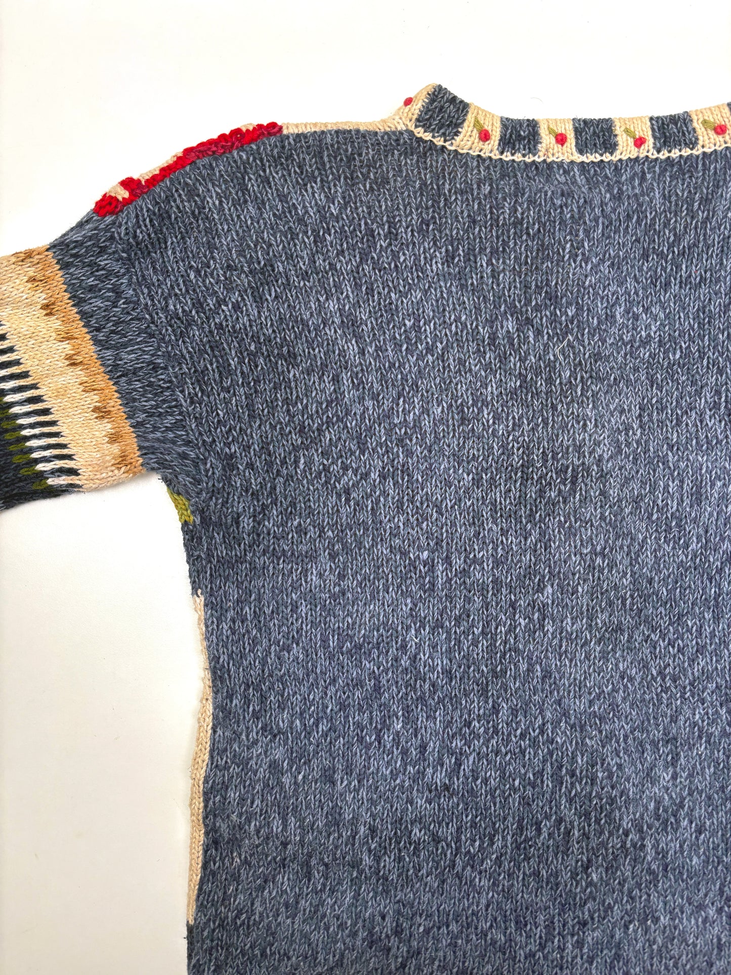 Vintage Chunky Knit Harvest Cardigan