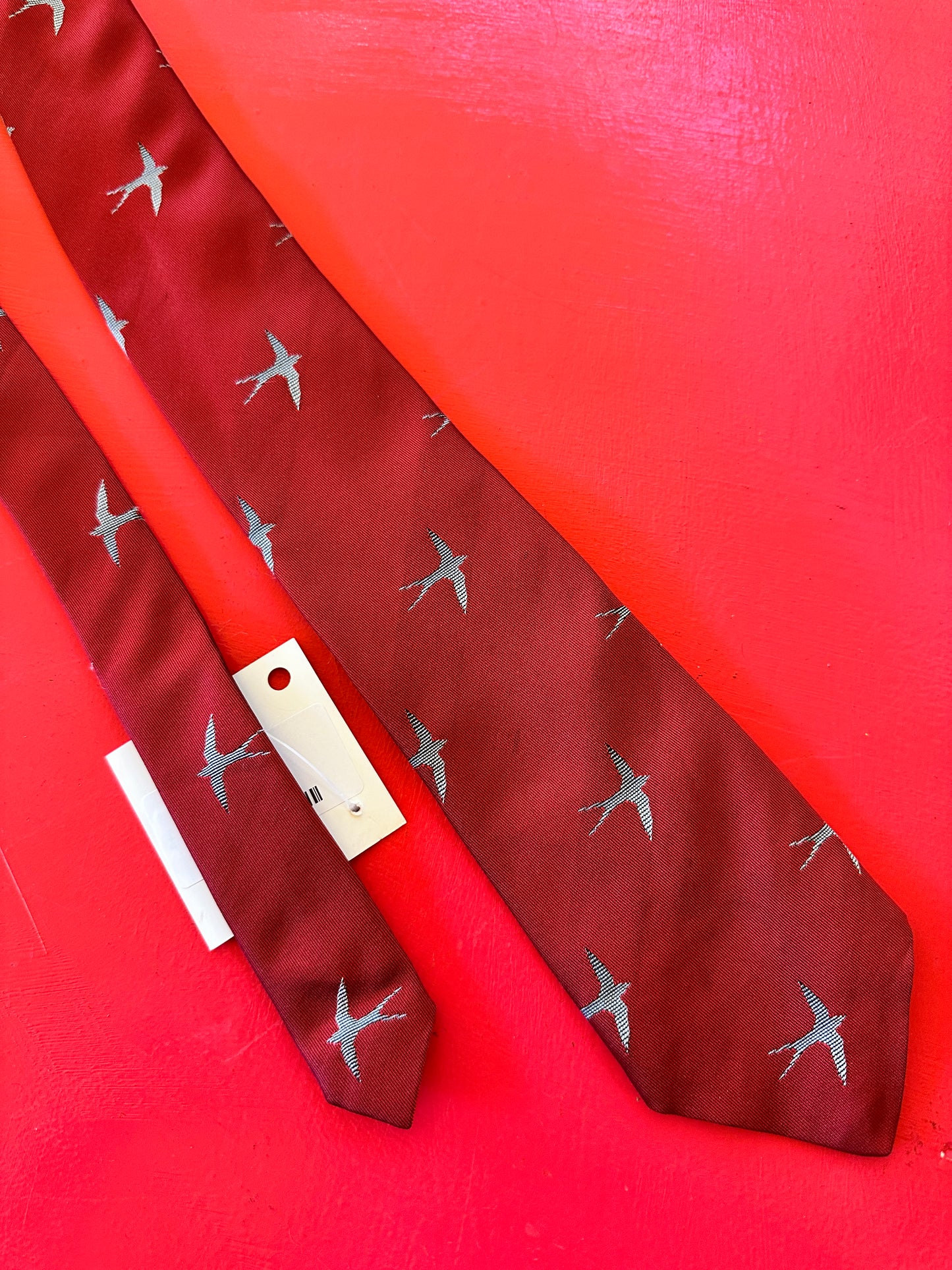 Red Bird Tie