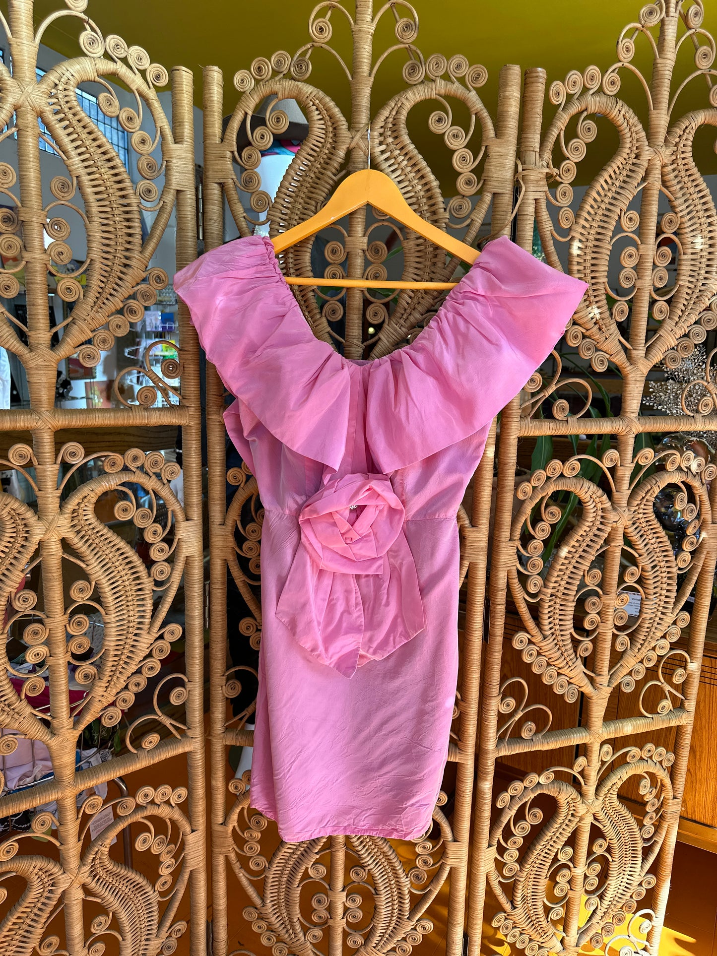 80s Candy Pink Party Dress
