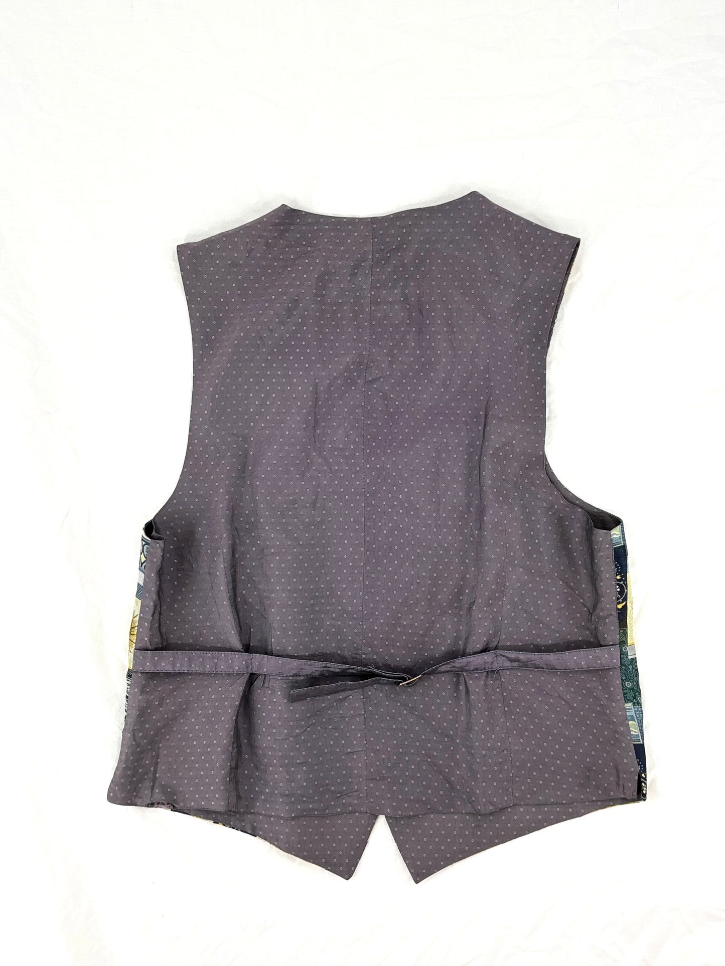 Vintage Celestial Patchwork Waistcoat