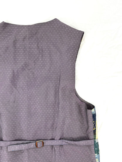 Vintage Celestial Patchwork Waistcoat