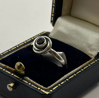 Vintage Silver Ring size N