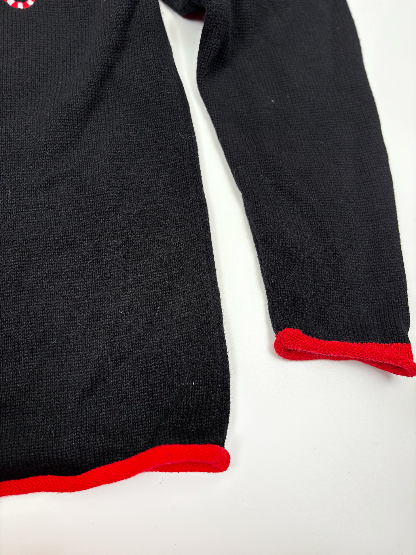 Vintage Christmas Jumper with 'BELIEVE' embellishment