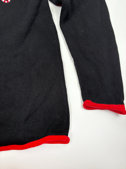 Vintage Christmas Jumper with 'BELIEVE' embellishment