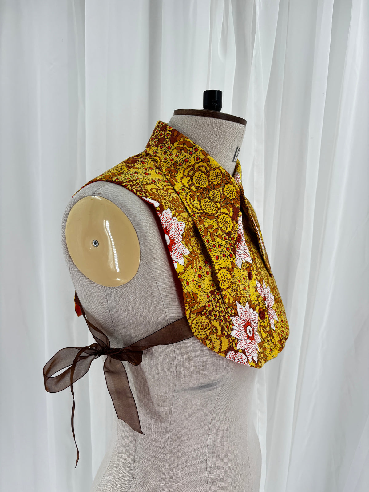 Collar // Dagger Style // 70s Ditsy Floral // ONE OF A KIND