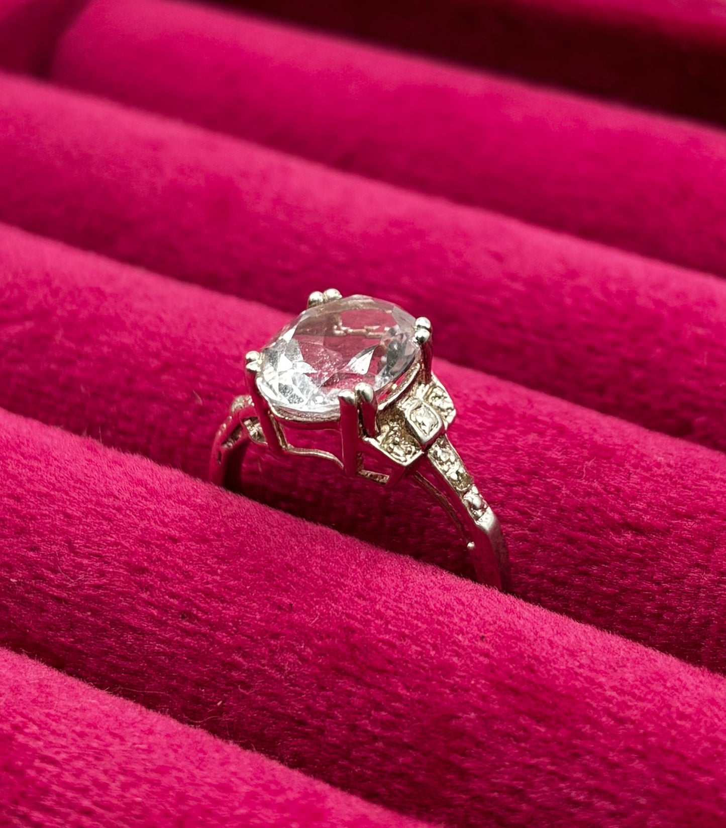 Vintage Sterling Silver Ring, size L1/2