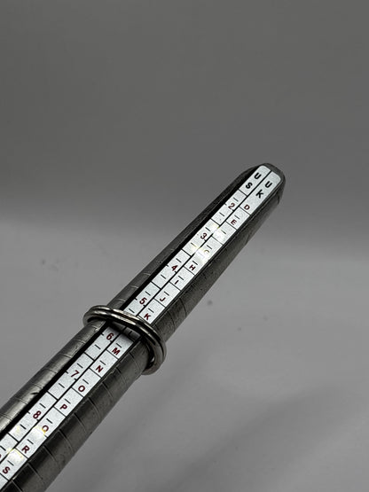 Vintage Sterling Silver Ring with Yellow Stone, size L