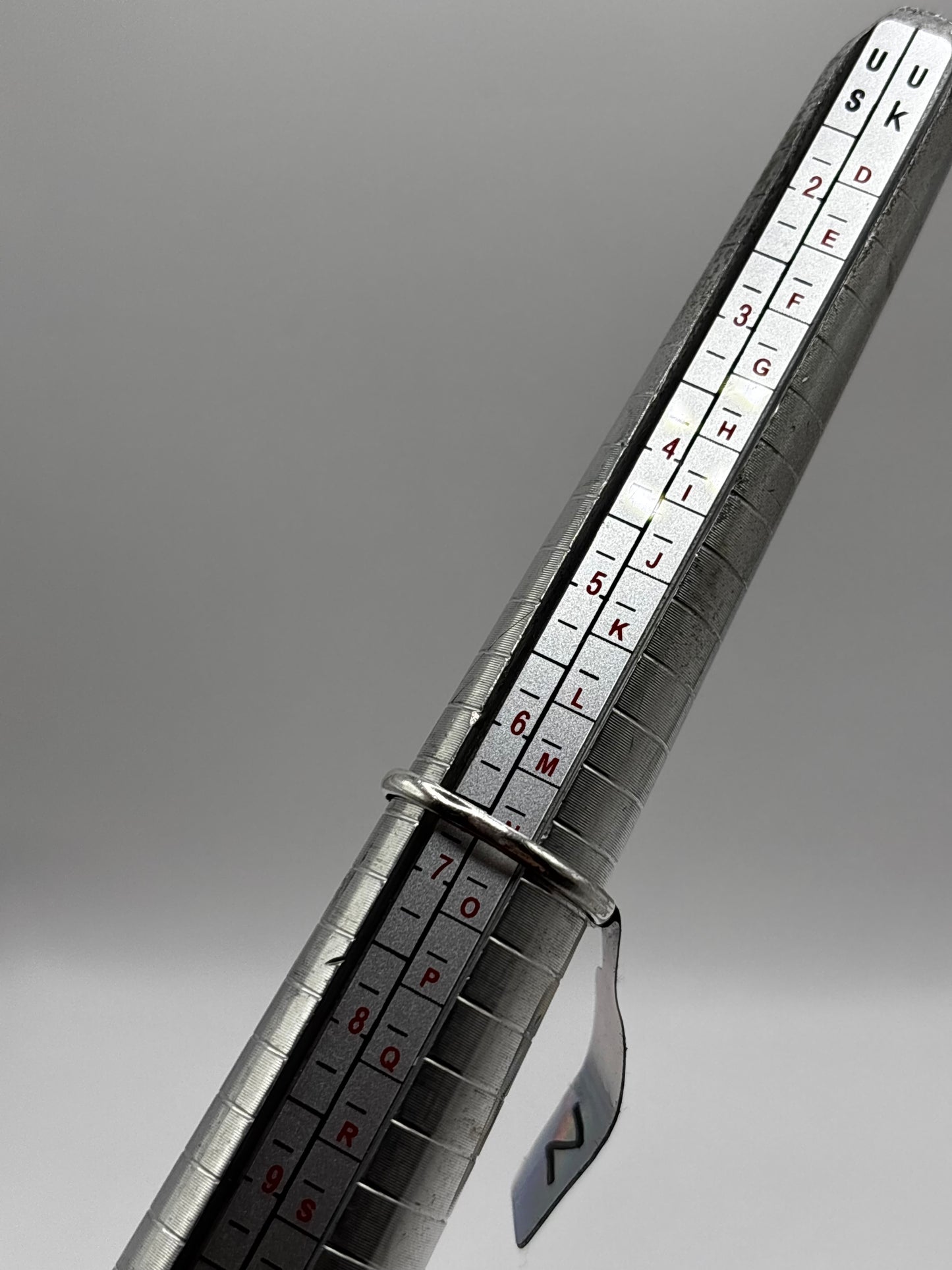 Vintage Sterling Silver Ring with Shell, size N