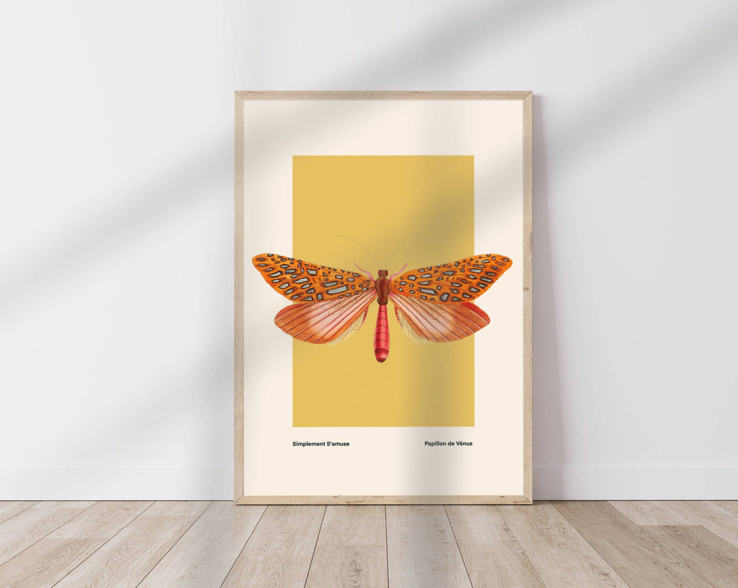 Moth Art Print by Kate Fox Design