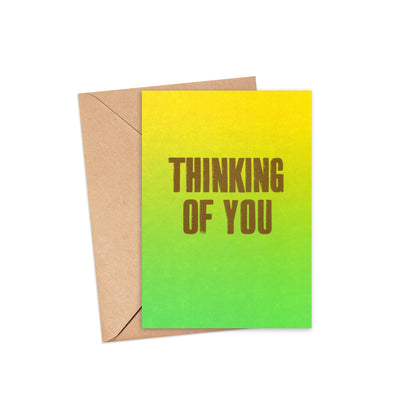 Thinking of You Greeting Card by Nice & Graphic