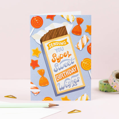 Sweet Birthday Greeting Card by Jess Miller & Ricicle Cards